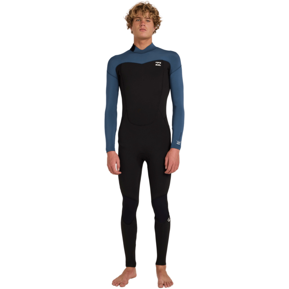 2026 Billabong Mens Absolute Core 4/3mm Back Zip Wetsuit ABYW100288 - Dark Denim
